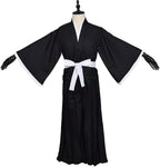 Cosfaire Adult Anime Black Robe Cloak Cosplay costumes Japanese Traditional Samurai Uniform Kimono outfit Halloween outfits - View 2