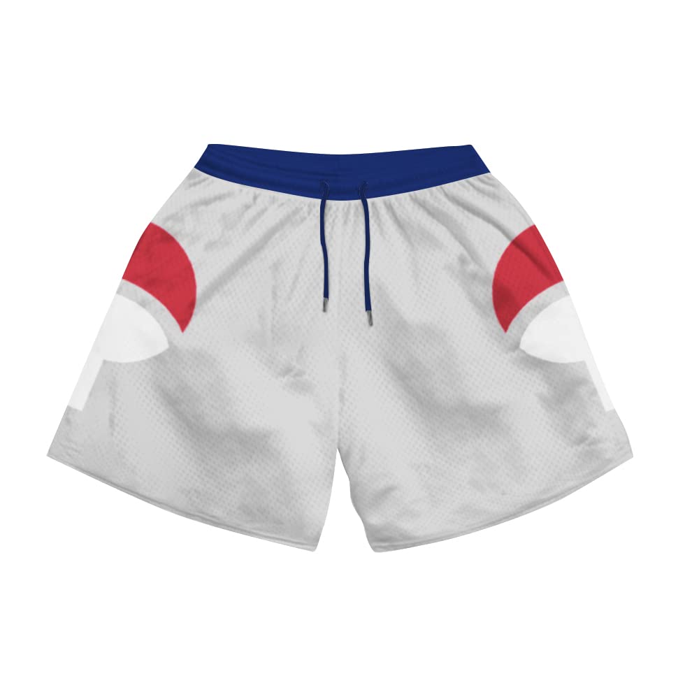 Cosfaire Anime Swim Trunks 5'' Inseam Funny Board Shorts for Men, Boys - View 14