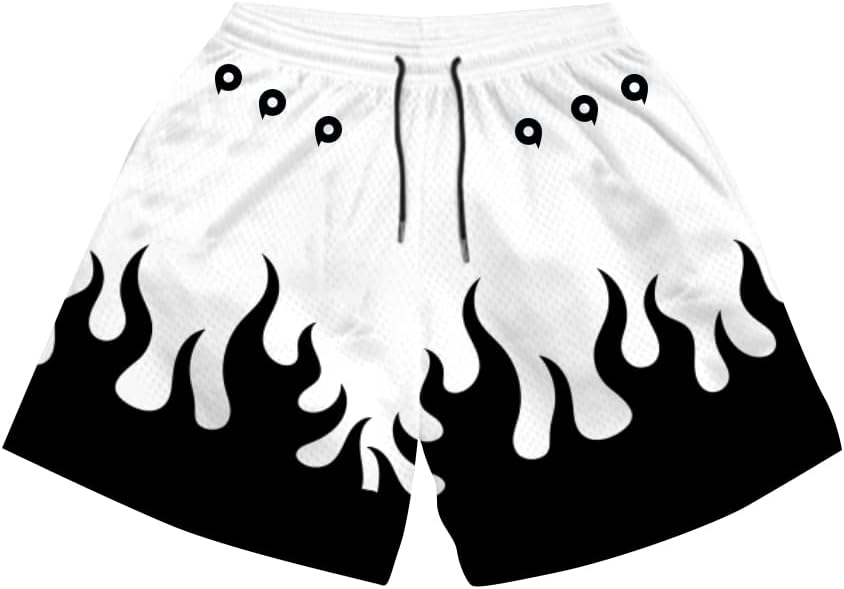 Cosfaire Anime Swim Trunks 5'' Inseam Funny Board Shorts for Men, Boys - View 6
