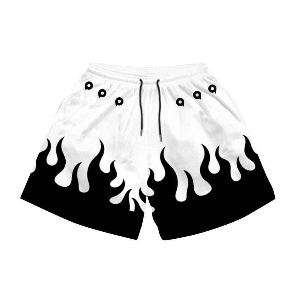 Cosfaire Anime Swim Trunks 5'' Inseam Funny Board Shorts for Men, Boys - View 9