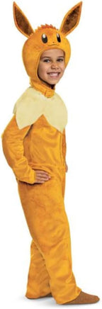 Cosfaire Eevee Costume for Kids, Pokemon Costume Hooded Jumpsuit - View 4