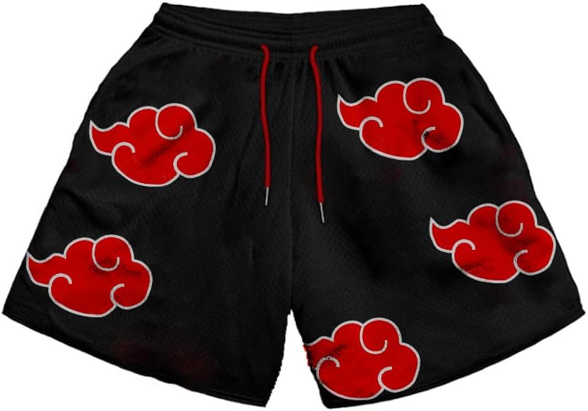 Cosfaire Anime Swim Trunks 5'' Inseam Funny Board Shorts for Men, Boys - View 18