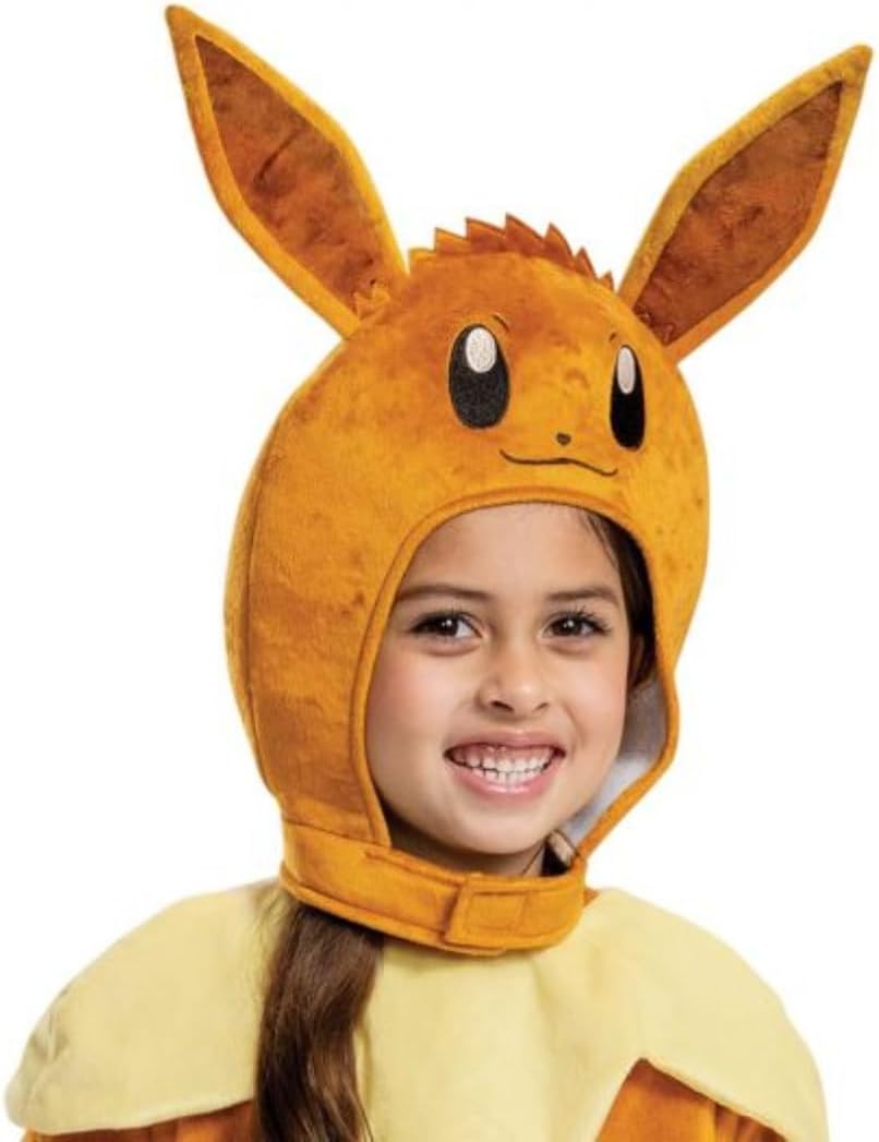 Cosfaire Eevee Costume for Kids, Pokemon Costume Hooded Jumpsuit - View 5
