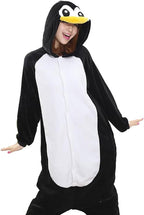 Cosfaire Unisex Penguin Onesies Adult One Piece Animal Pajamas Cosplay Costume - View 5