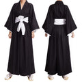 Cosfaire Adult Anime Black Robe Cloak Cosplay costumes Japanese Traditional Samurai Uniform Kimono outfit Halloween outfits - View 7