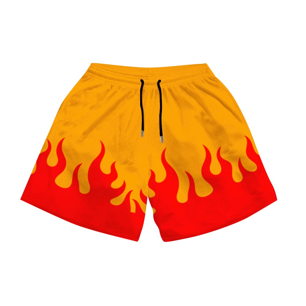 Cosfaire Anime Swim Trunks 5'' Inseam Funny Board Shorts for Men, Boys - View 15