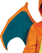 Cosfaire Charizard Costume for Kids, Pokemon Costume Hooded Jumpsuit, Child Size Small (4-6) - View 5