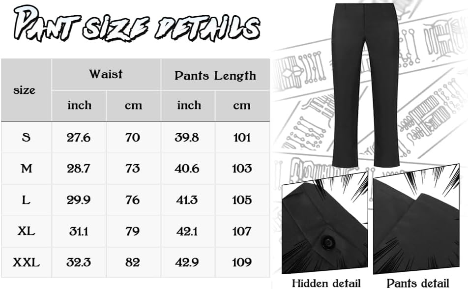 Cosfaire High School Cosplay Costume Uniform for Men Cosplay Outfit, Cosplay Set. - View 3