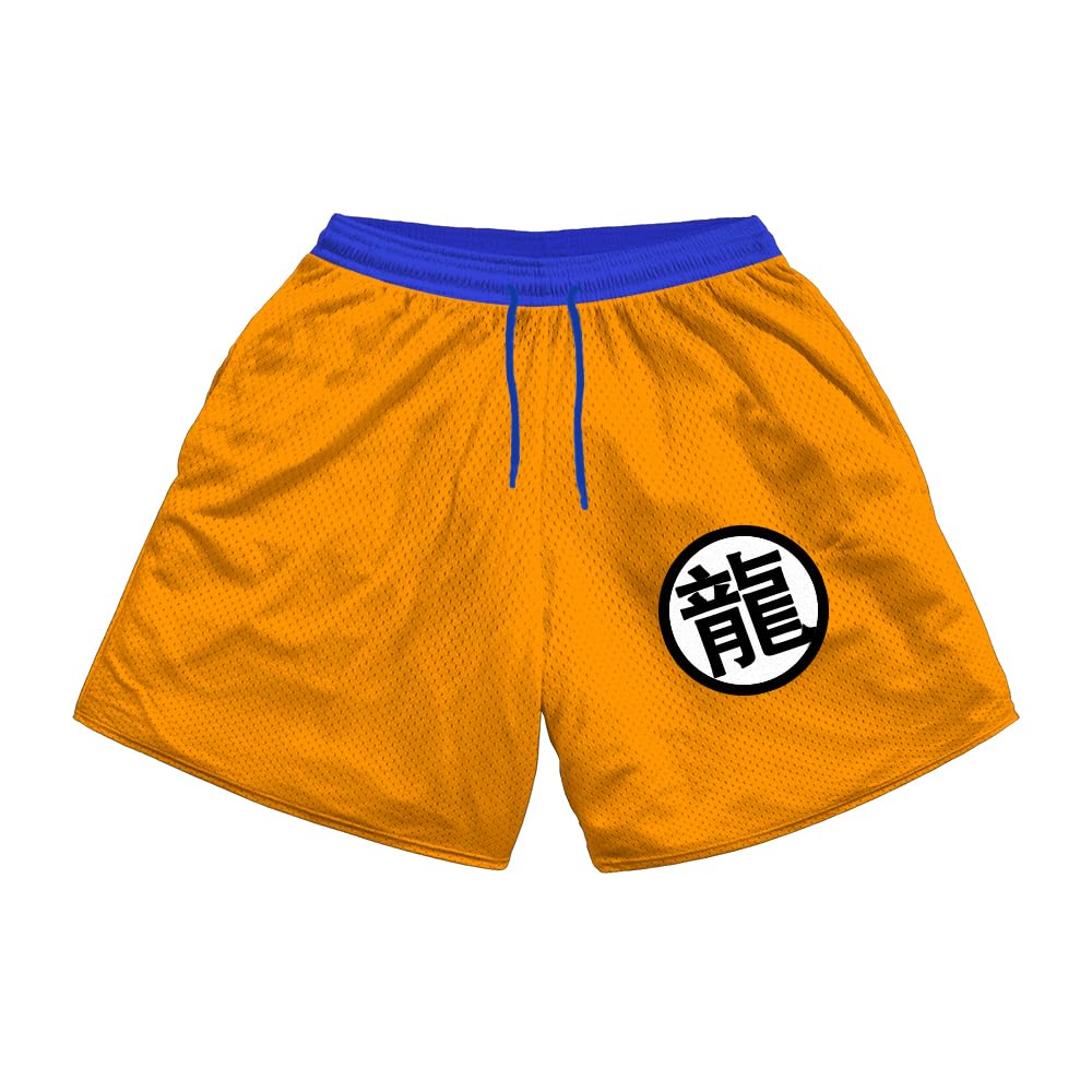 Cosfaire Anime Swim Trunks 5'' Inseam Funny Board Shorts for Men, Boys - View 12