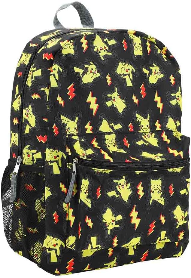Cosfaire Pokemon Pikachu All-Over Print 16" Backpack - View 2