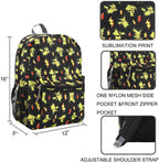 Cosfaire Pokemon Pikachu All-Over Print 16" Backpack - View 4