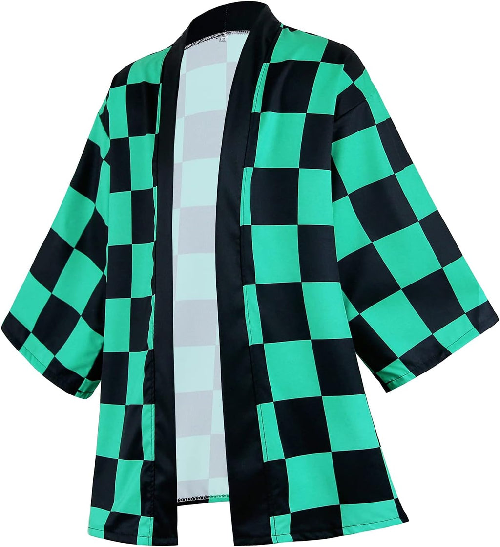 Cosfaire Anime Robes Tanjiro Cosplay Costume Zenitsu Kimono