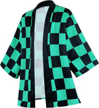 Cosfaire Anime Robes Tanjiro Cosplay Costume Zenitsu Kimono