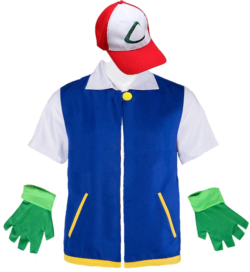 Cosfaire Adult Kids Cosplay Costume Halloween Hoodie Jacket Gloves Hat Sets for Trainer - View 6