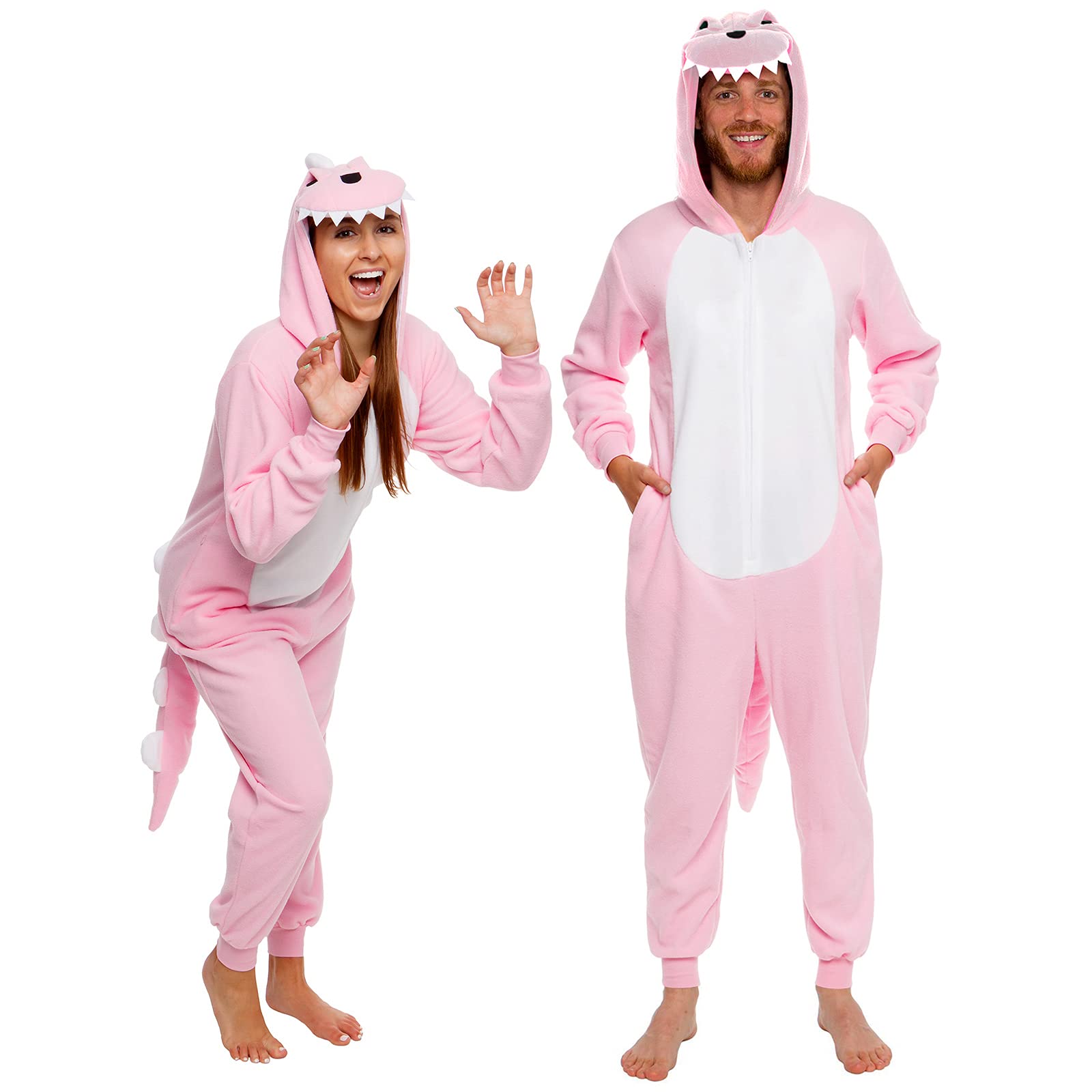 Cosfaire Slim Fit Adult Onesie - Animal Costume - Plush Unisex Halloween One Piece Cosplay Suit for Women and Men - View 39