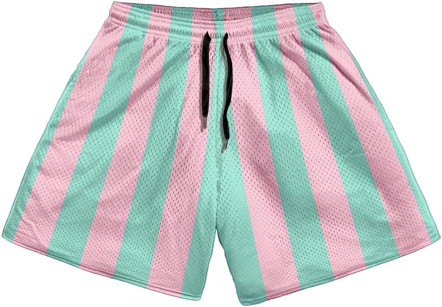 Cosfaire Anime Swim Trunks 5'' Inseam Funny Board Shorts for Men, Boys - View 5