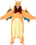 Cosfaire Pokemon Charizard Kigurumi Onesie - Adult Halloween, Cosplay, Loungewear - Ultra Soft & Cozy - Unisex - View 4