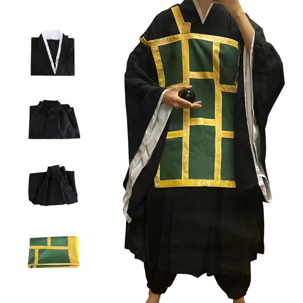 Cosfaire Anime Geto Cosplay Kimono Outfits Full set with Printed Cassock Easter and Halloween Costume For Adult - View 7