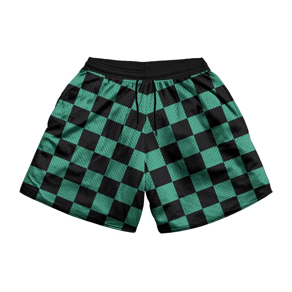 Cosfaire Anime Swim Trunks 5'' Inseam Funny Board Shorts for Men, Boys - View 7