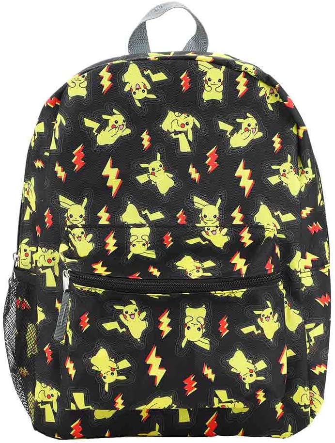 Cosfaire Pokemon Pikachu All-Over Print 16" Backpack