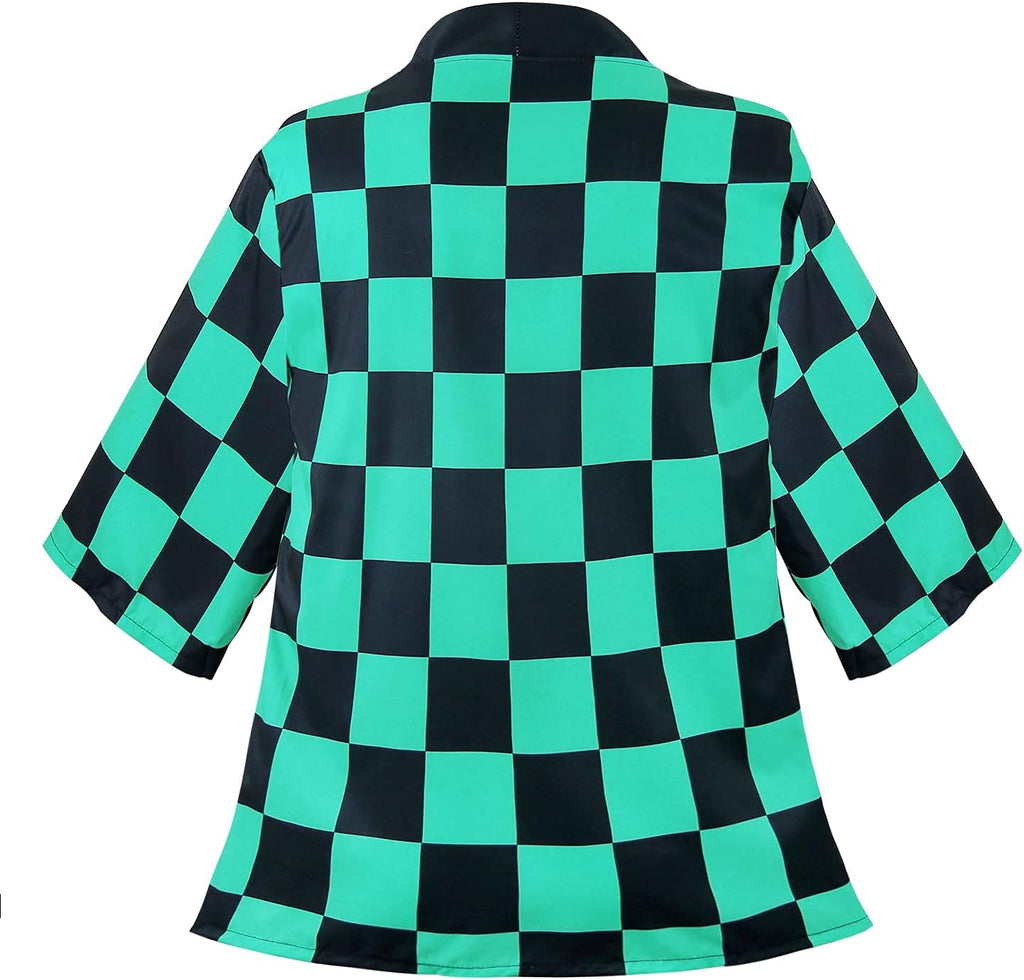 Cosfaire Anime Robes Tanjiro Cosplay Costume Zenitsu Kimono - View 3