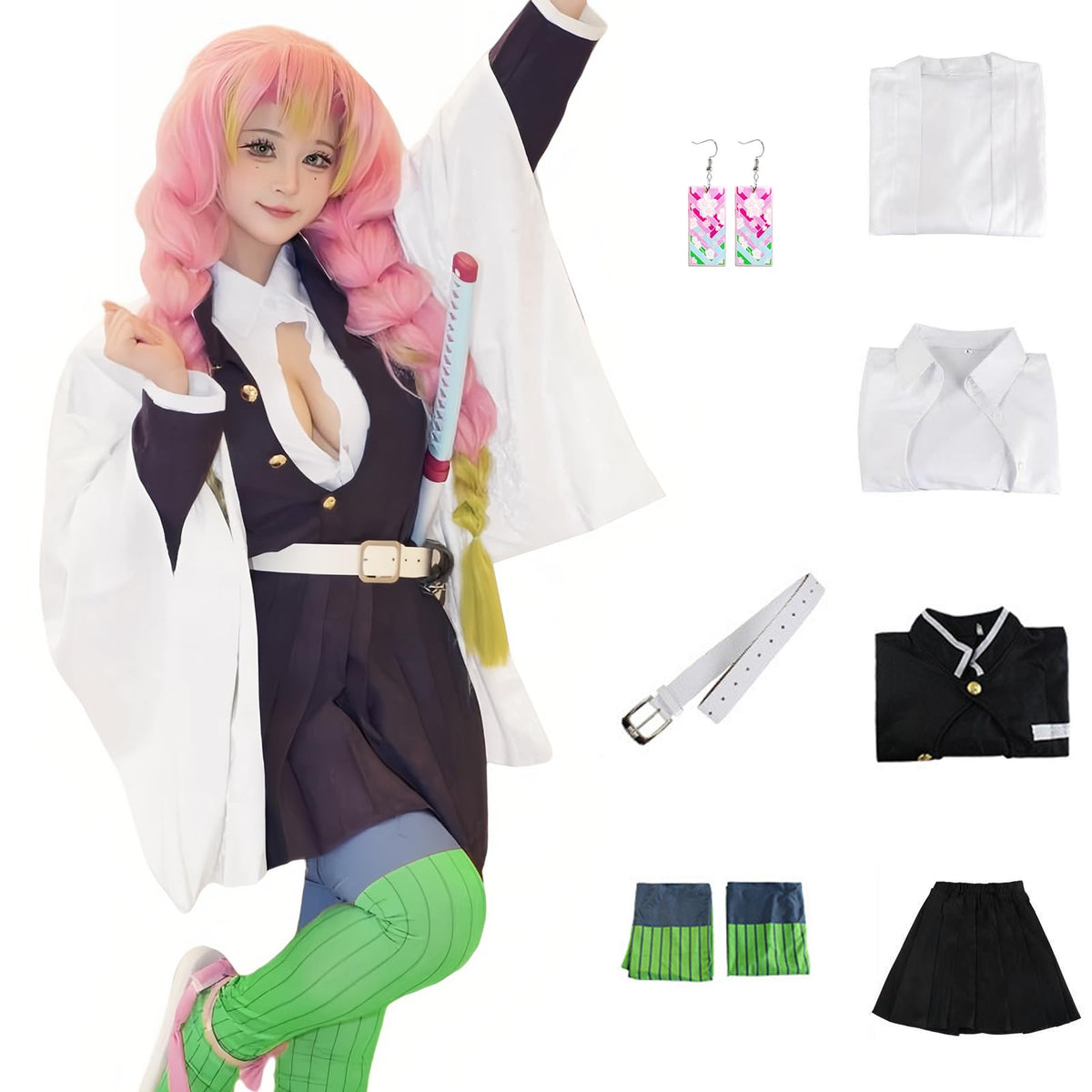 Cosfaire Cosplay Costumes Adult Robe Women's Anime Halloween Kimono Outfit - View 13