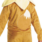 Cosfaire Eevee Pokemon Kids Costume, Pokemon Hooded Jumpsuit with Ears - View 4
