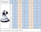 Cosfaire Kawaii French Maid Lolita Cosplay Costume Set with Cat Ears, Apron & Accessories - View 6