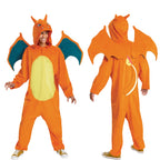 Cosfaire Charizard Costume, Deluxe Pokemon Halloween Costume with Hood and Wings, Adult Size - View 7