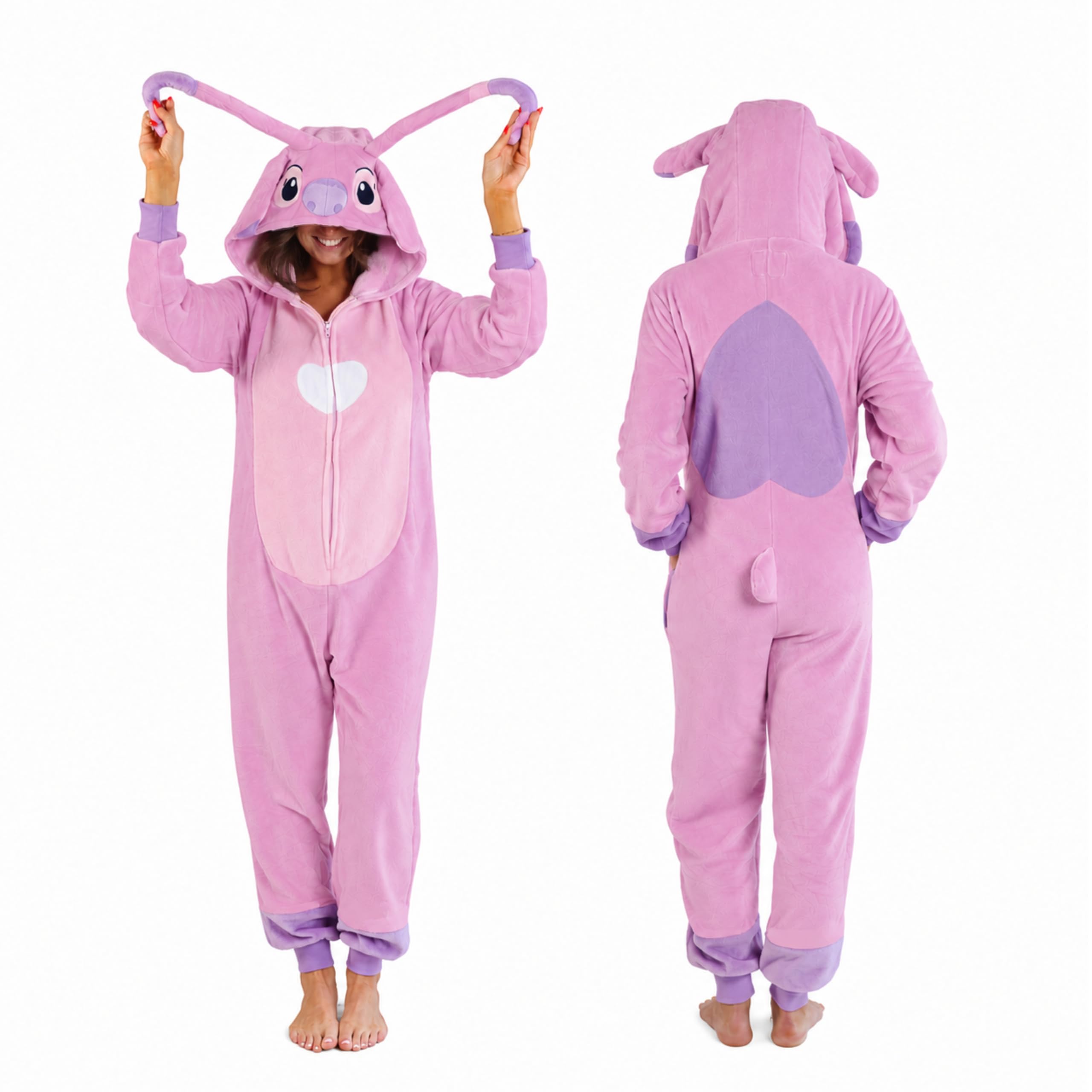 Cosfaire Slim Fit Adult Onesie - Animal Costume - Plush Unisex Halloween One Piece Cosplay Suit for Women and Men - View 20