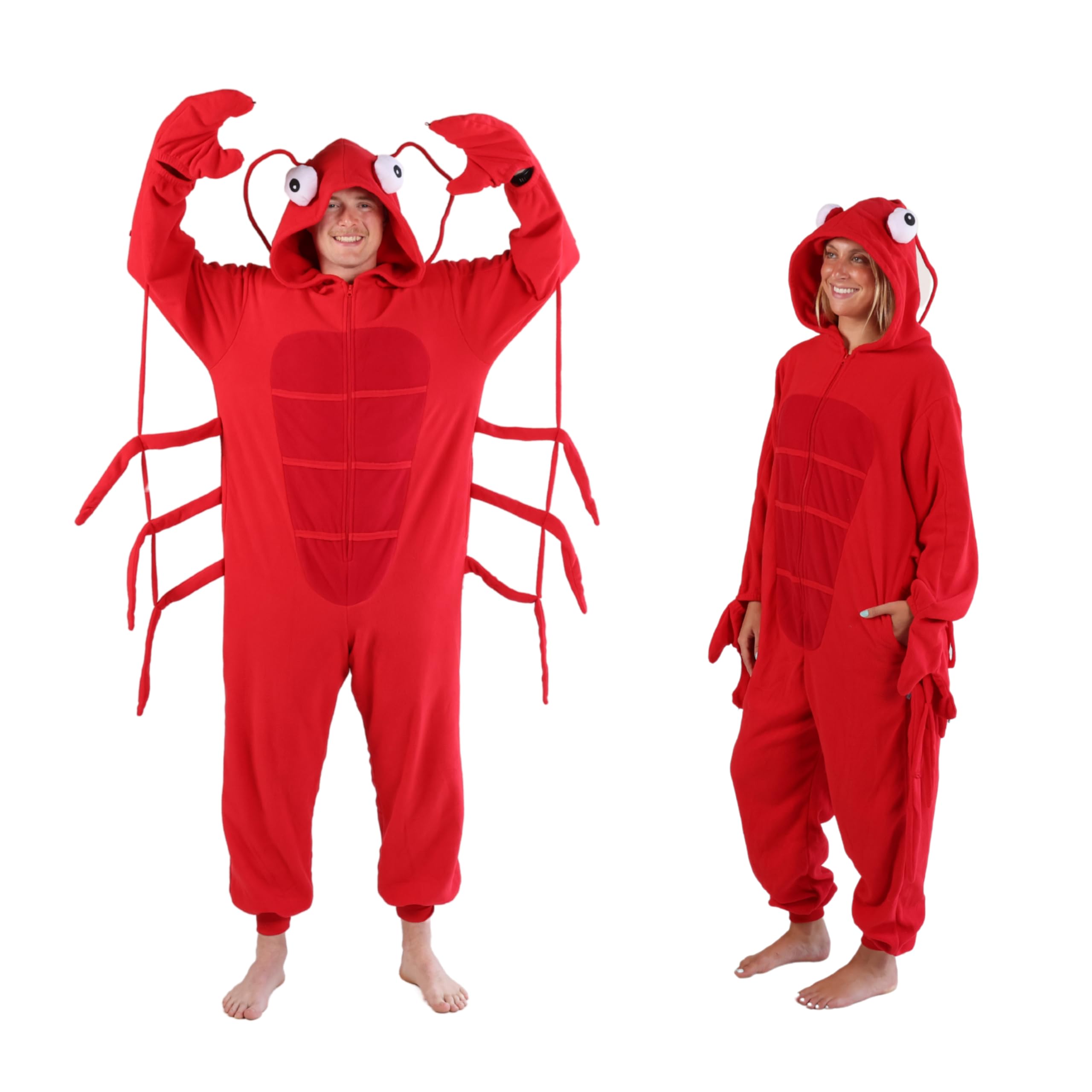 Cosfaire Slim Fit Adult Onesie - Animal Costume - Plush Unisex Halloween One Piece Cosplay Suit for Women and Men - View 33