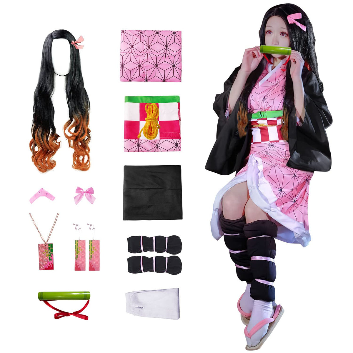 Cosfaire Cosplay Costume Kimono for Kids Adults Robe Japanese Anime Costume Halloween Kimono Outfit - View 5