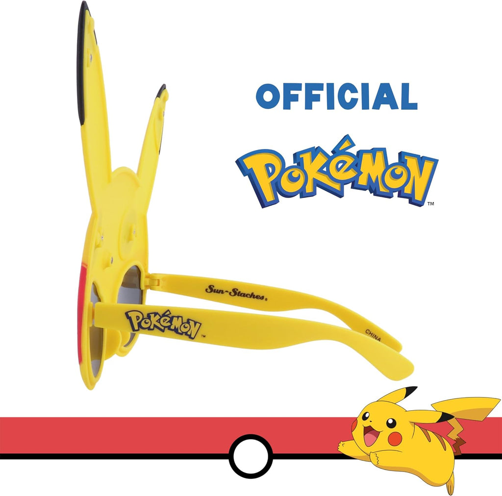 Cosfaire Pikachu Kids Sunglasses, Pokemon Costume Accessory - View 3