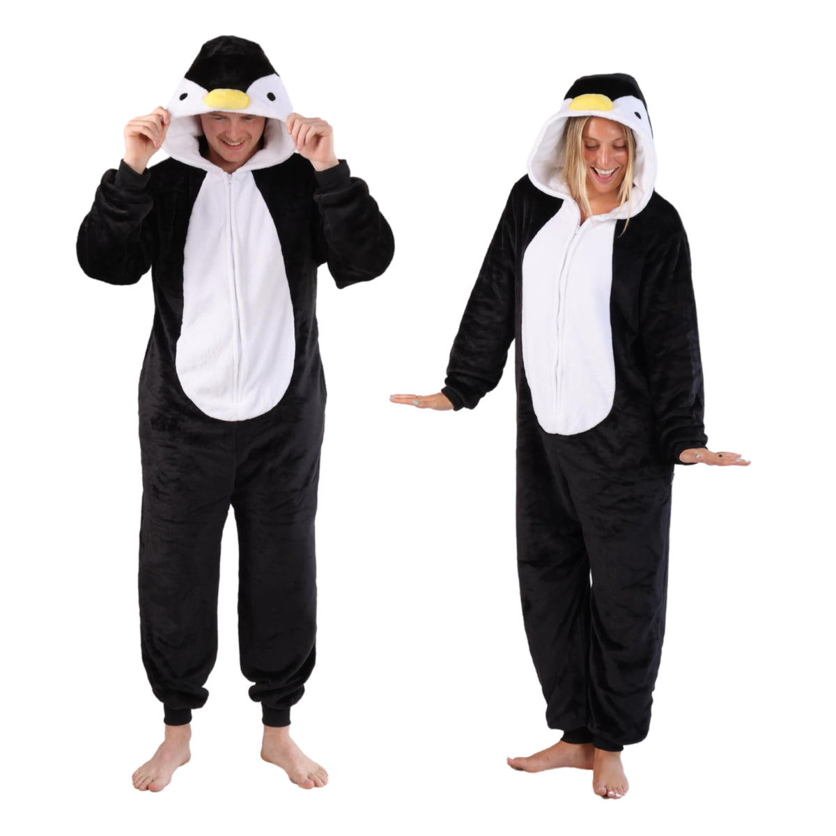 Cosfaire Slim Fit Adult Onesie - Animal Costume - Plush Unisex Halloween One Piece Cosplay Suit for Women and Men - View 36