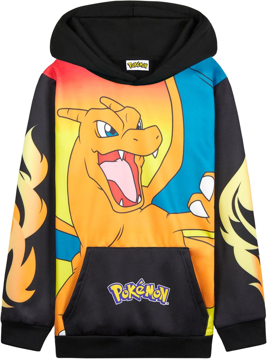 Cosfaire Pokemon Hoodie for Boys & Teens Hooded Sweatshirt Warm Anime Pikachu Sweater - View 6