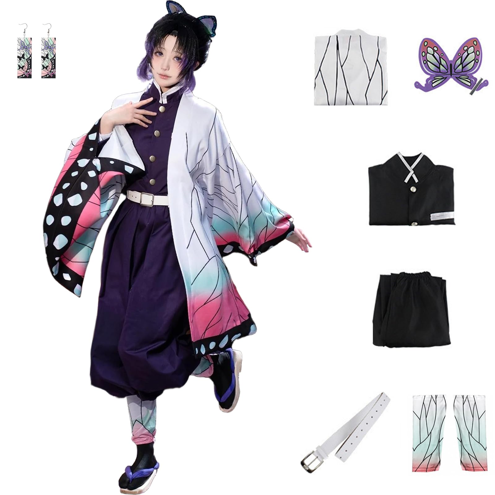 Cosfaire Cosplay Costumes Adult Robe Women's Anime Halloween Kimono Outfit - View 11