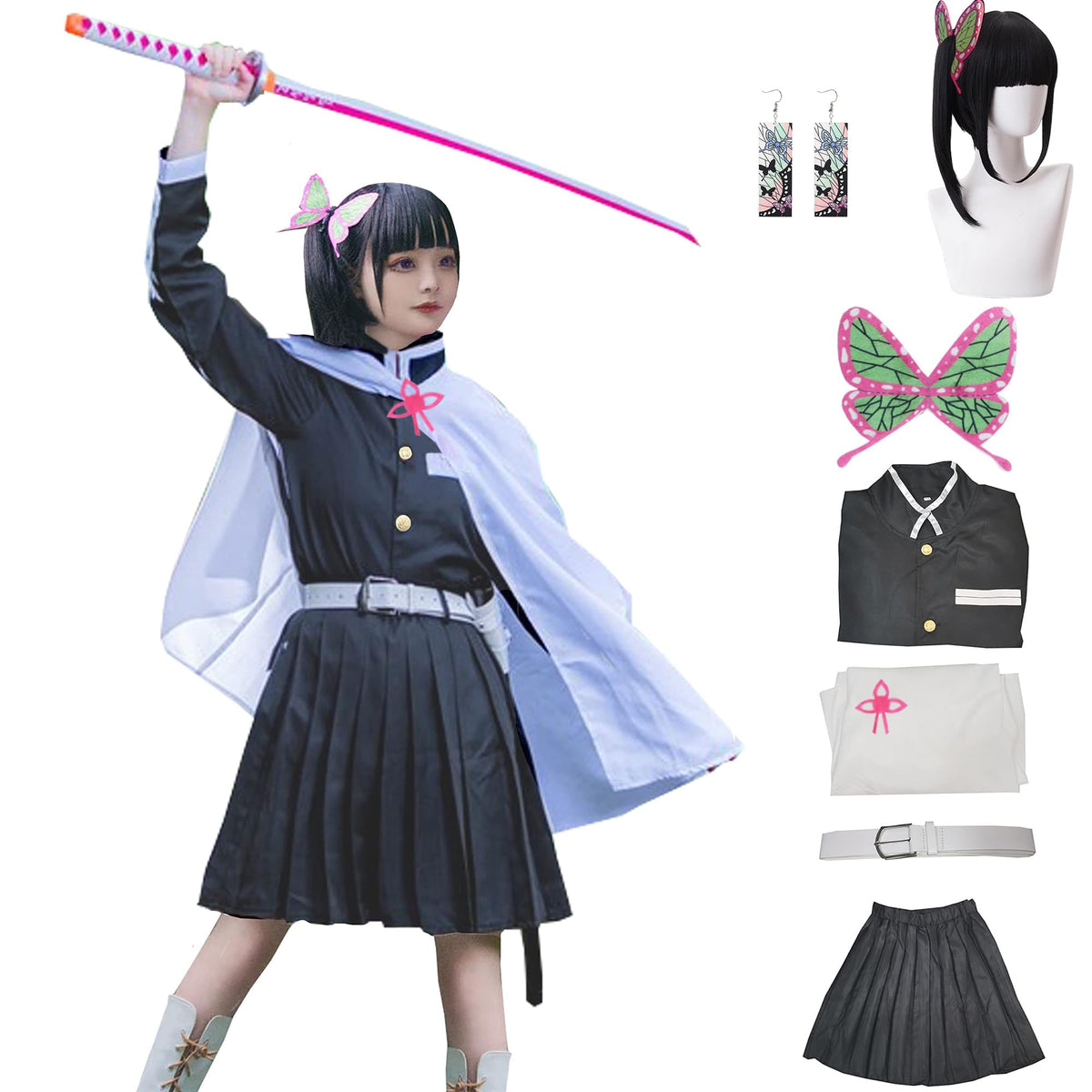 Cosfaire Cosplay Costumes Adult Robe Women's Anime Halloween Kimono Outfit - View 8