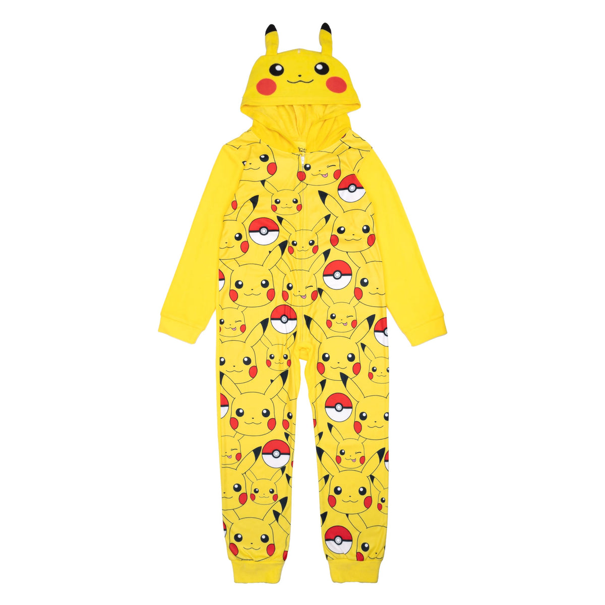 Cosfaire Pokemon Kids' One-Piece Hooded Union Suit Onesie Blanket Sleeper - View 2