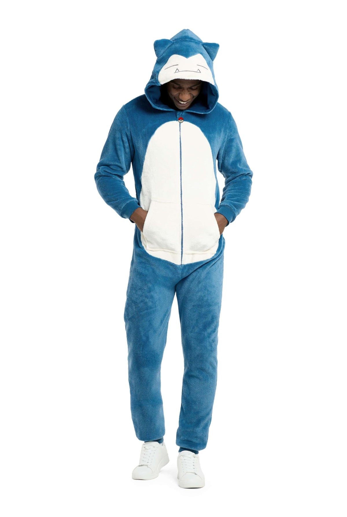 Cosfaire Adult Unisex Onesie - Pokemon One-piece Pajamas - Loose Fit - Including Pockets - Yellow - View 11