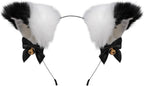 Cosfaire Kawaii French Maid Lolita Cosplay Costume Set with Cat Ears, Apron & Accessories - View 7