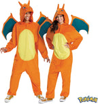 Cosfaire Charizard Costume, Deluxe Pokemon Halloween Costume with Hood and Wings, Adult Size - View 5