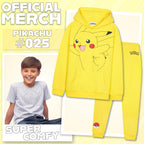 Cosfaire Pokemon Tracksuit Set Boys, Teens, 2 Pc Hoodie Joggers, Anime Hoodie Sweatpants Kids Clothes Teen Apparel, Gifts for Boys - View 3