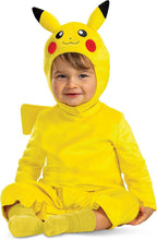 Cosfaire Pikachu Costume Romper, Pokemon Toddler Outfit and Headpiece - View 3