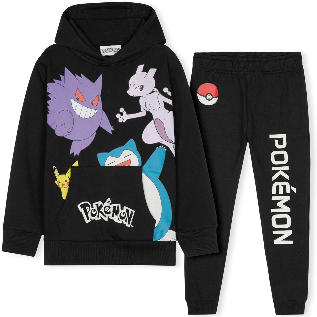 Cosfaire Pokemon Tracksuit Set Boys, Teens, 2 Pc Hoodie Joggers, Anime Hoodie Sweatpants Kids Clothes Teen Apparel, Gifts for Boys - View 11